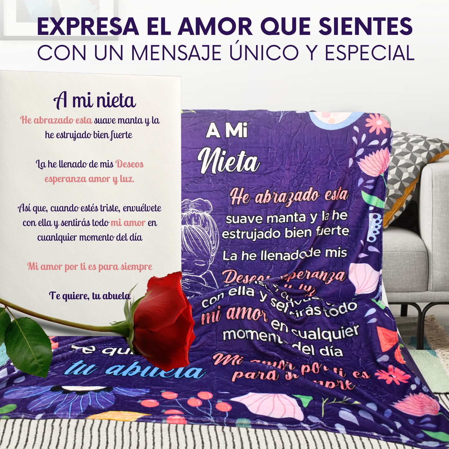 Manta CONFY Para Tus Seres Queridos